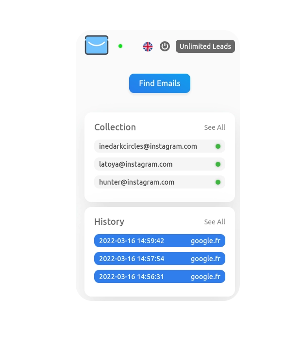 Hunter for Firefox: Email Finder extension